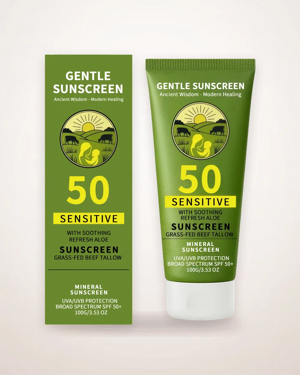 Shea Butter Mineral Sunscreen Cream