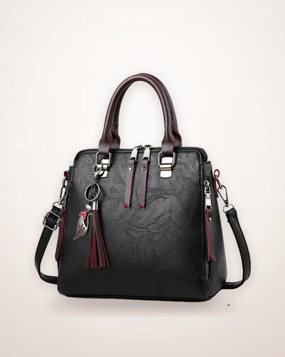 PU Leather-Finish Day Bag