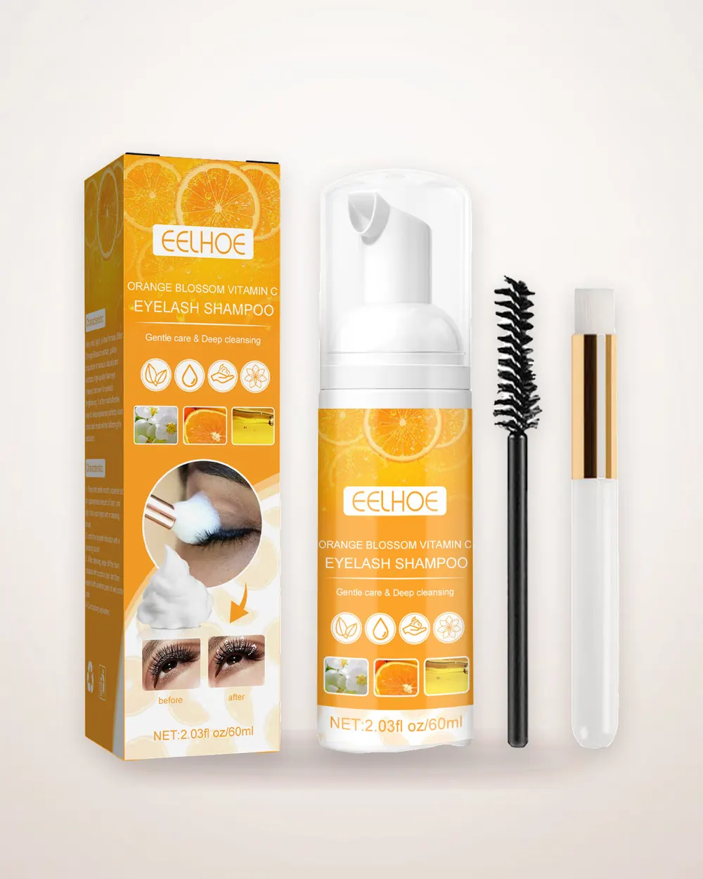 Eyelash Extension Cleansing Mousse