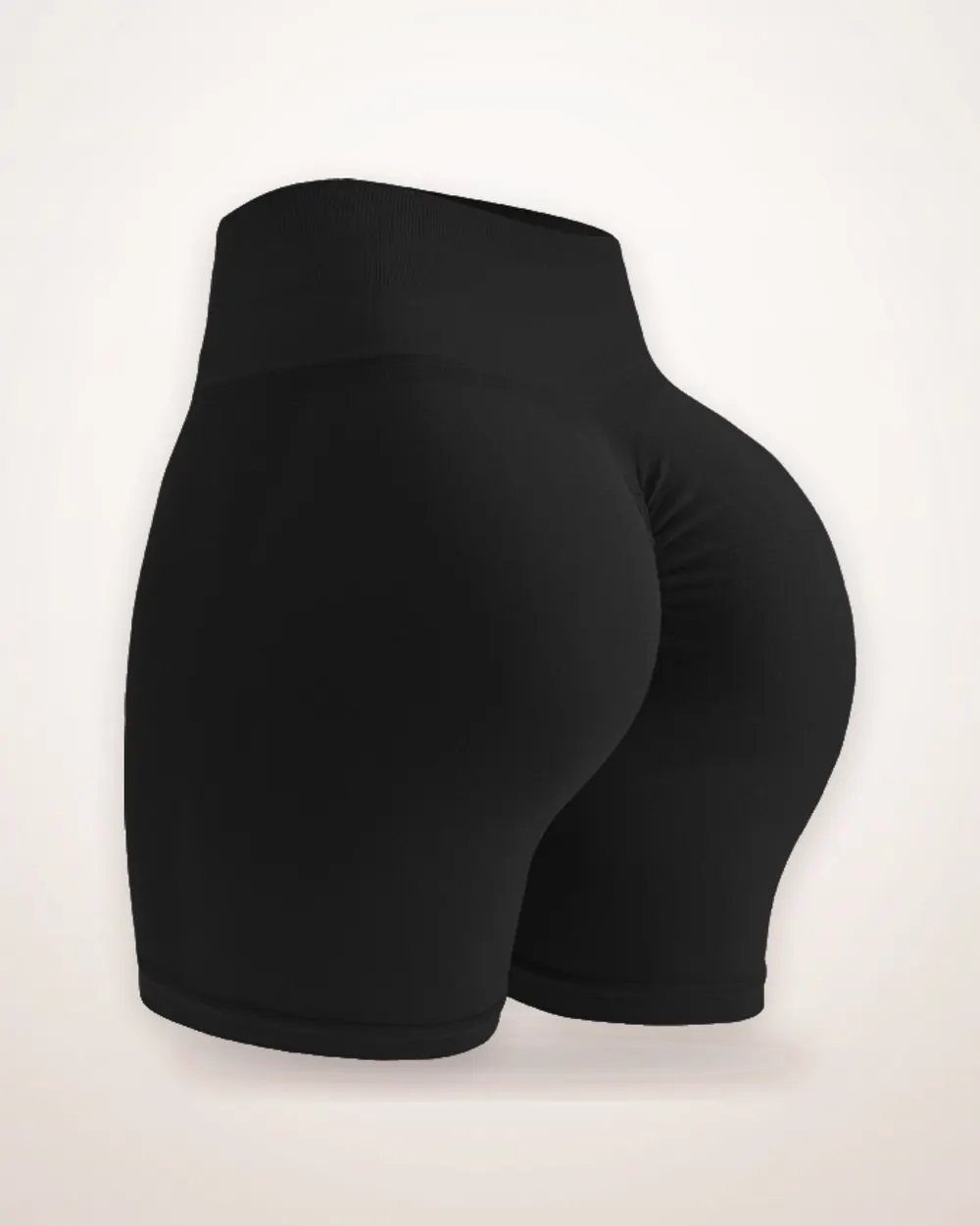 High Waist Stretch Yoga Shorts