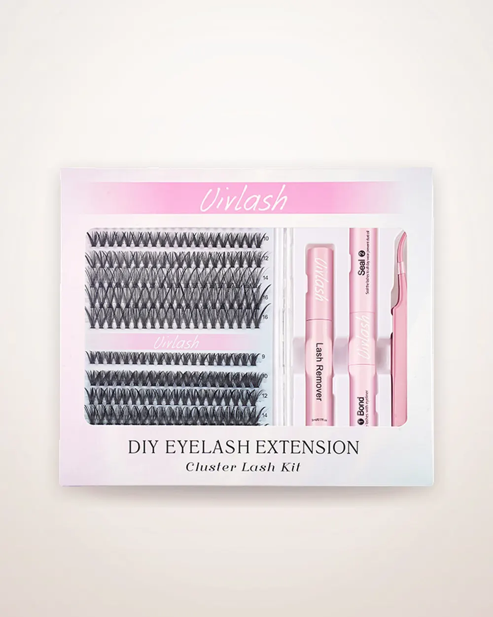Single-Cluster False Eyelashes 30D 40D