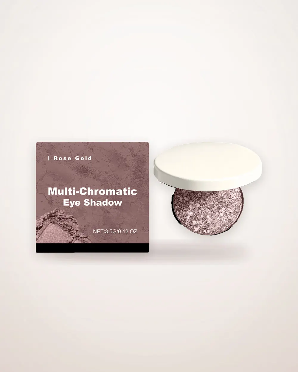 Shimmering 3D Eyeshadow in Rose Gold