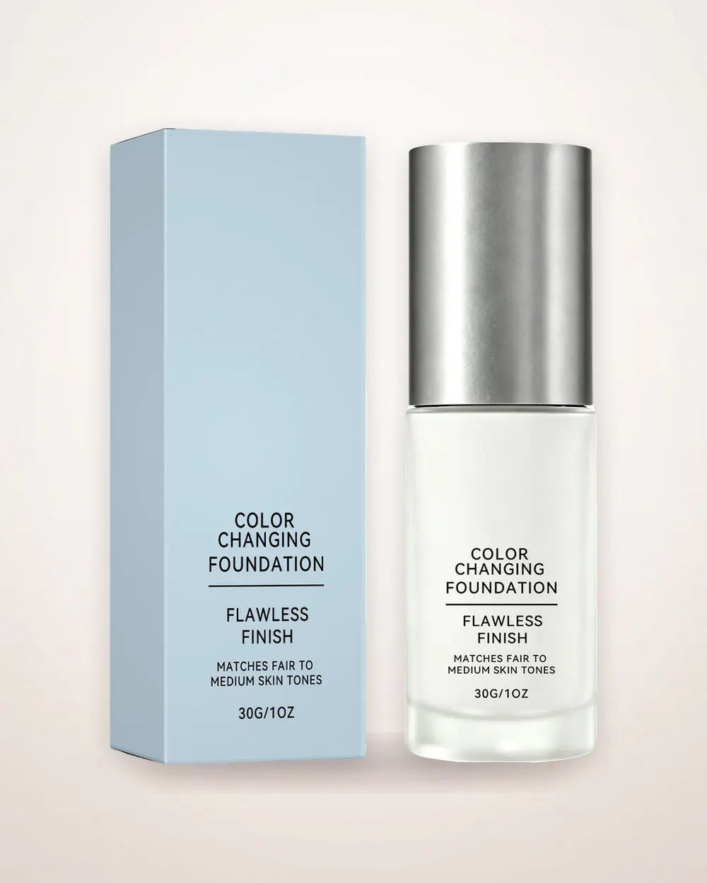 Color-Changing Liquid Foundation