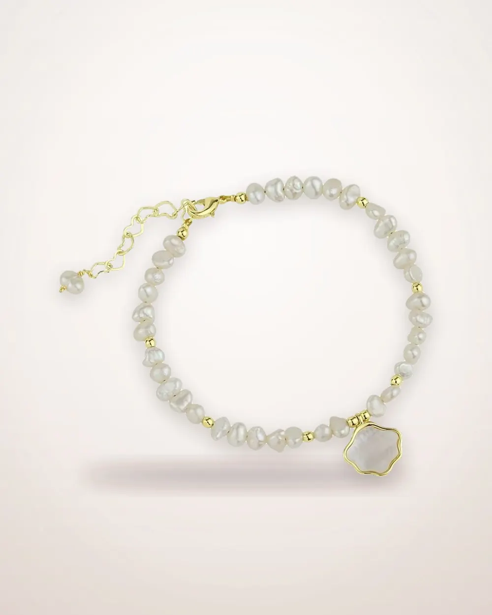 Freshwater Pearl Necklace and Bracelet Set