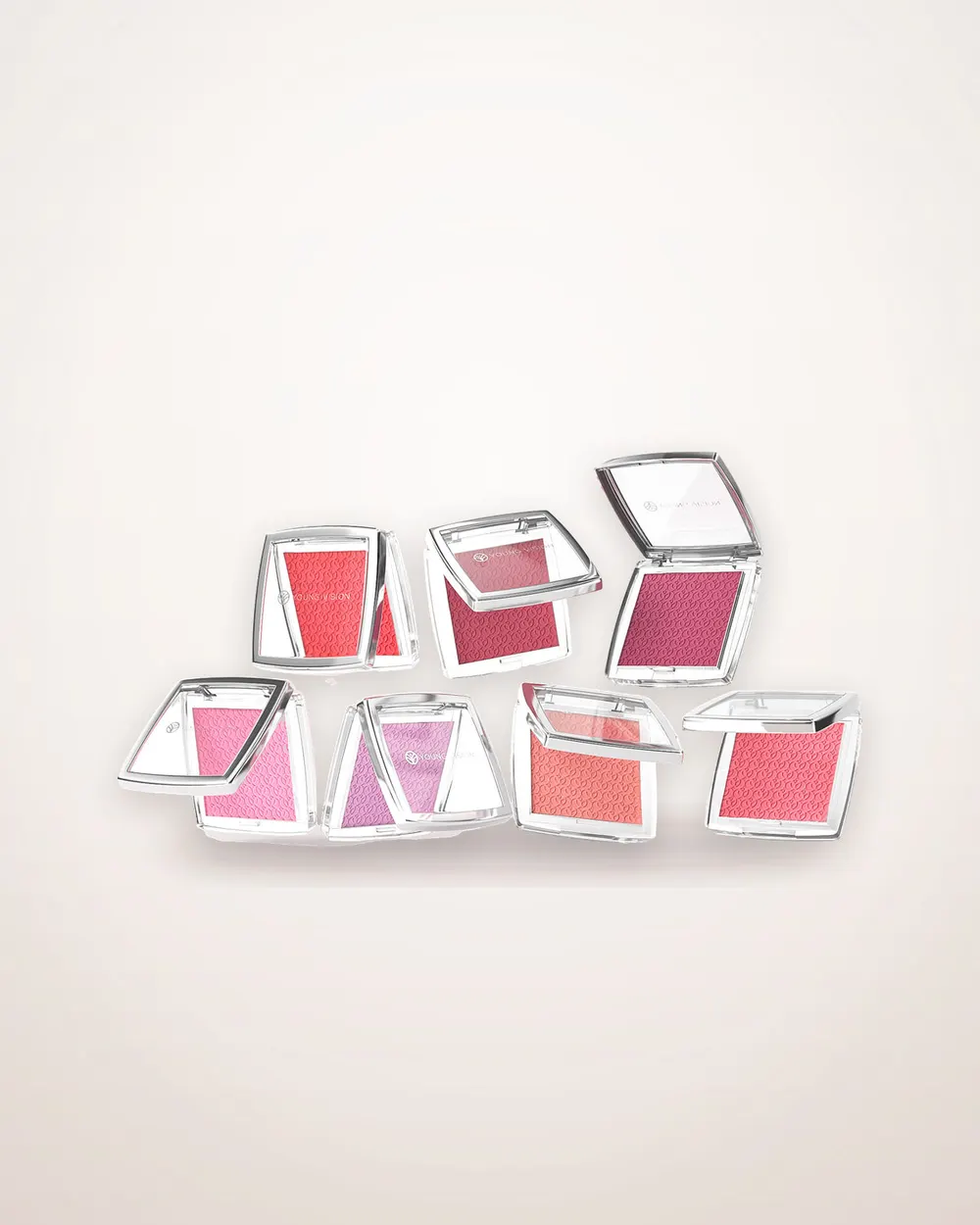 Blush Palette, 7 Soft Matte Embossed Shades