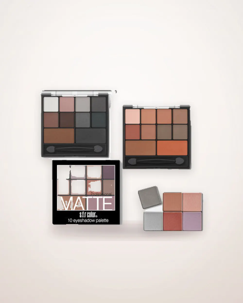 10-Shade Pumpkin Nude Eyeshadow Palette