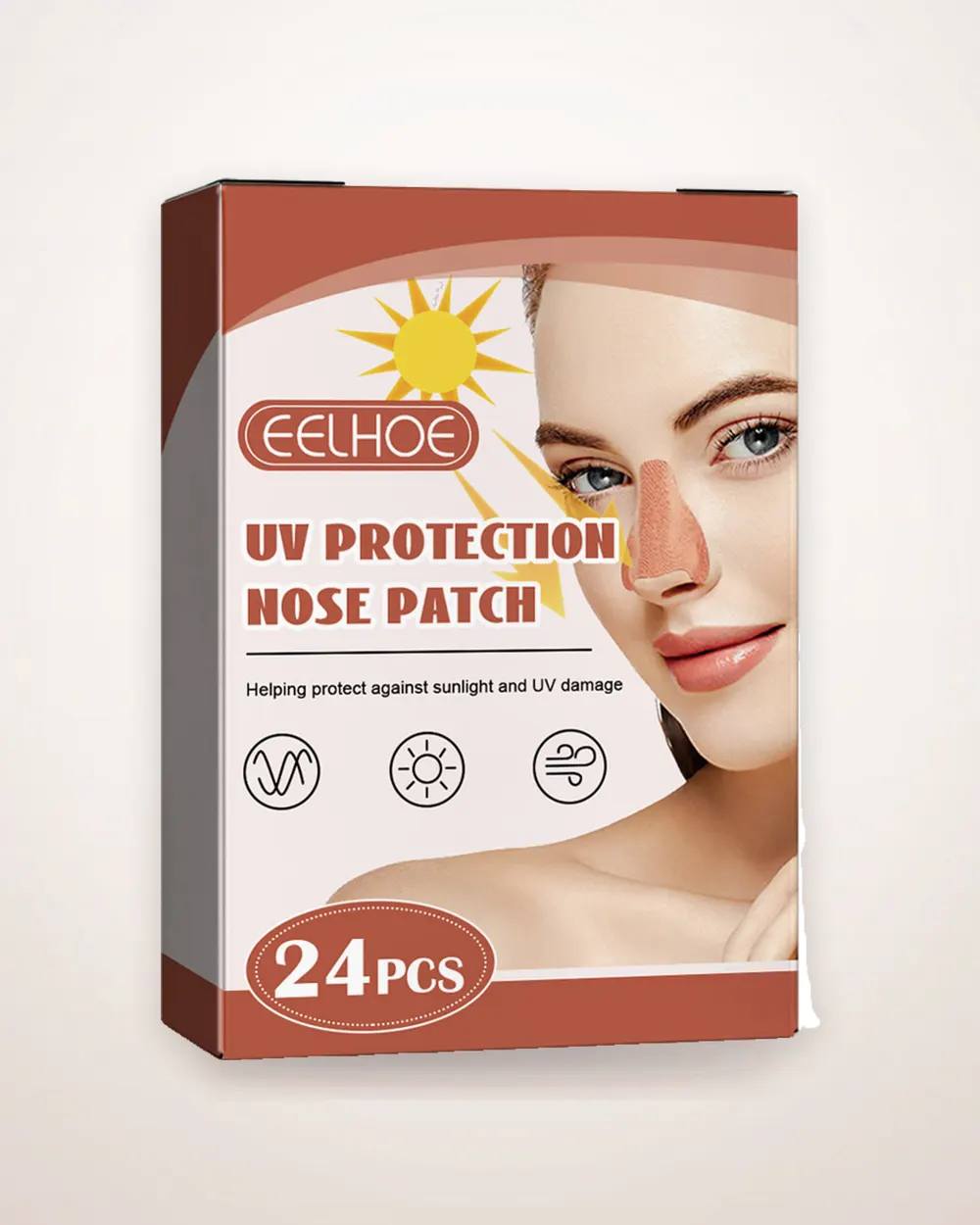 Orange Nose Patch, Box of 24