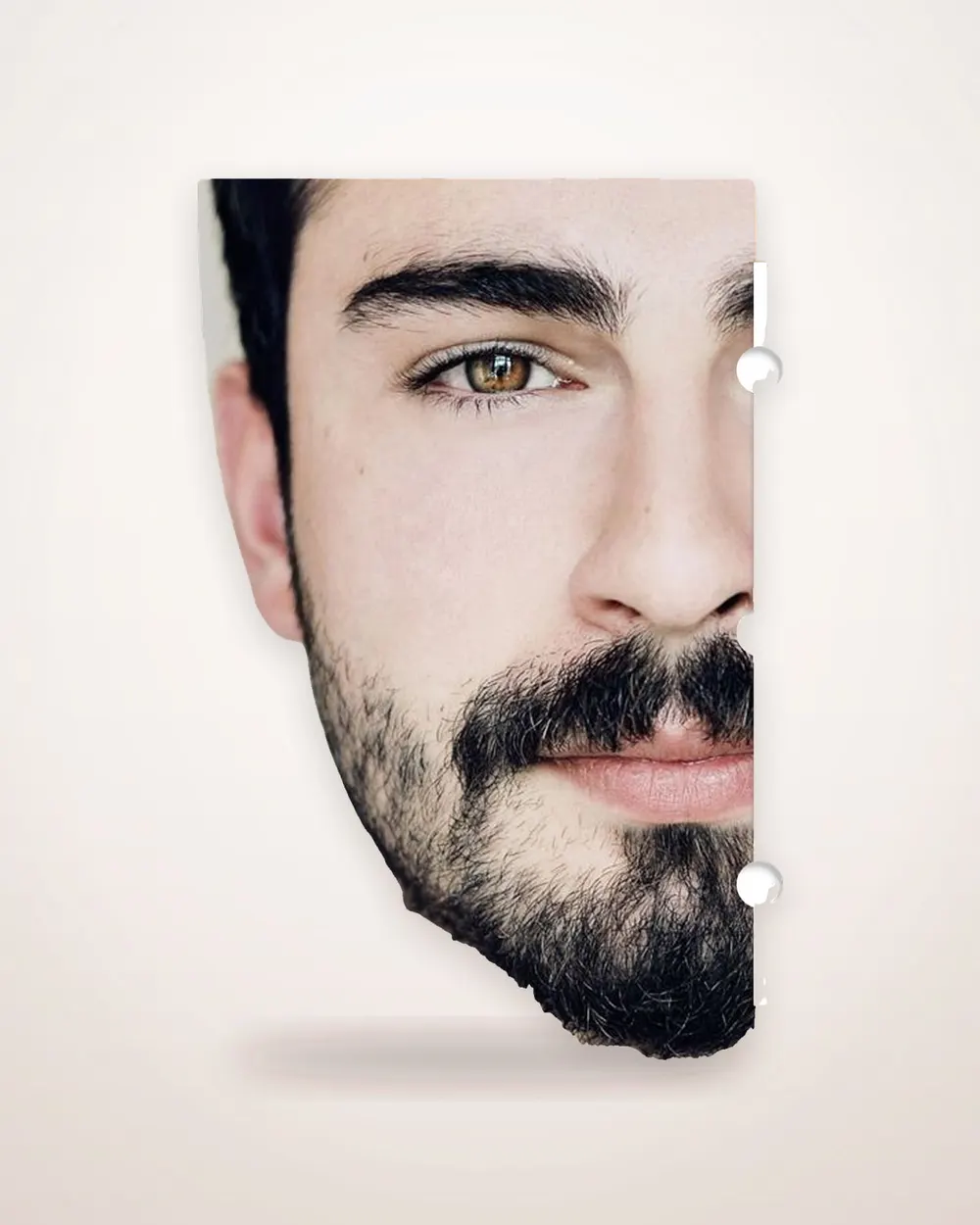 Beard and Eyebrow Dye in Black