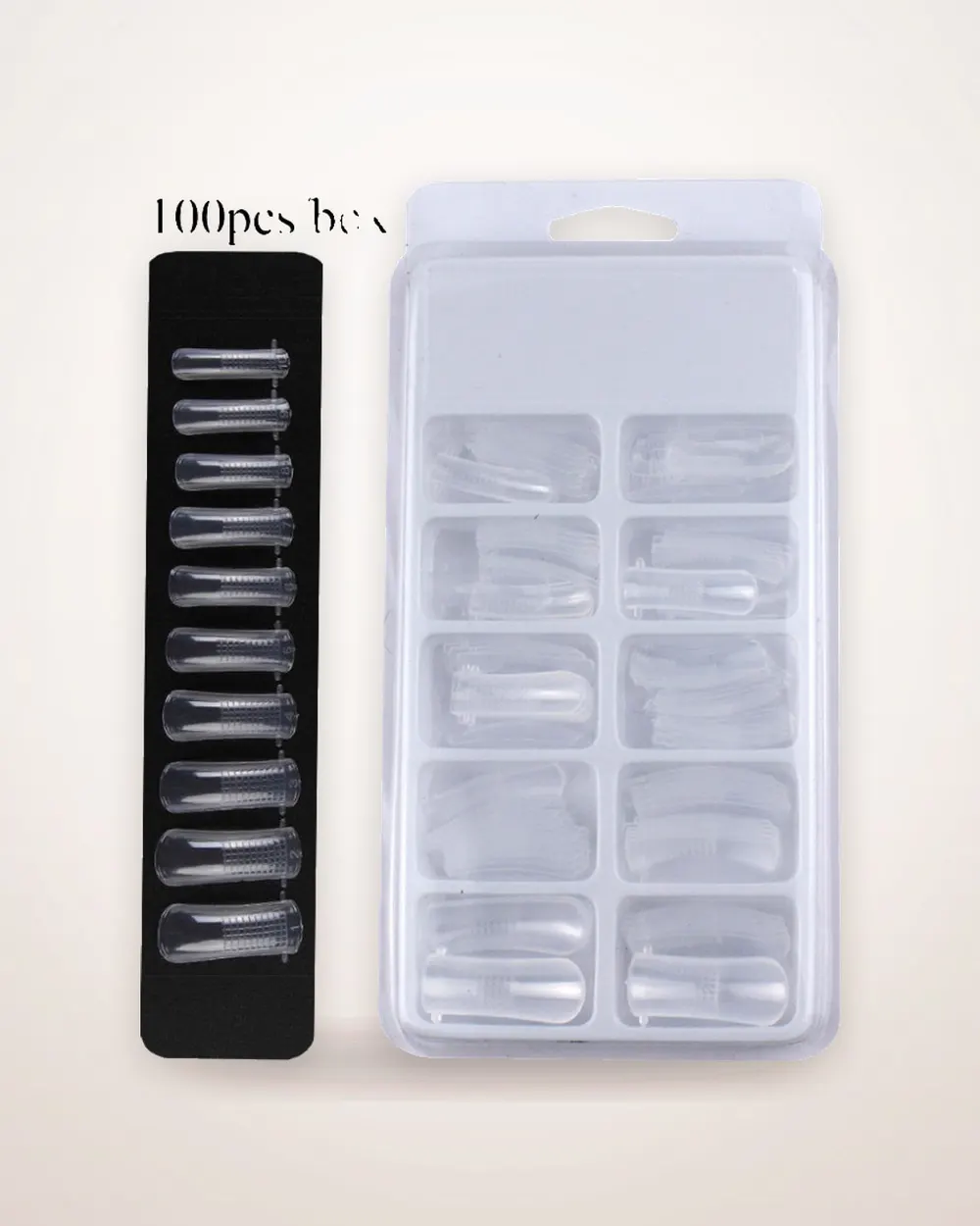 Gel Nail Extension Kit with 100 Tips