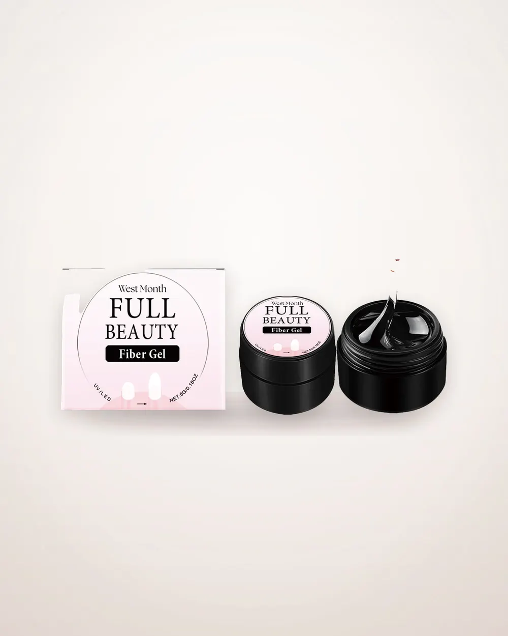 Nail Extension Gel for Fibre Overlays
