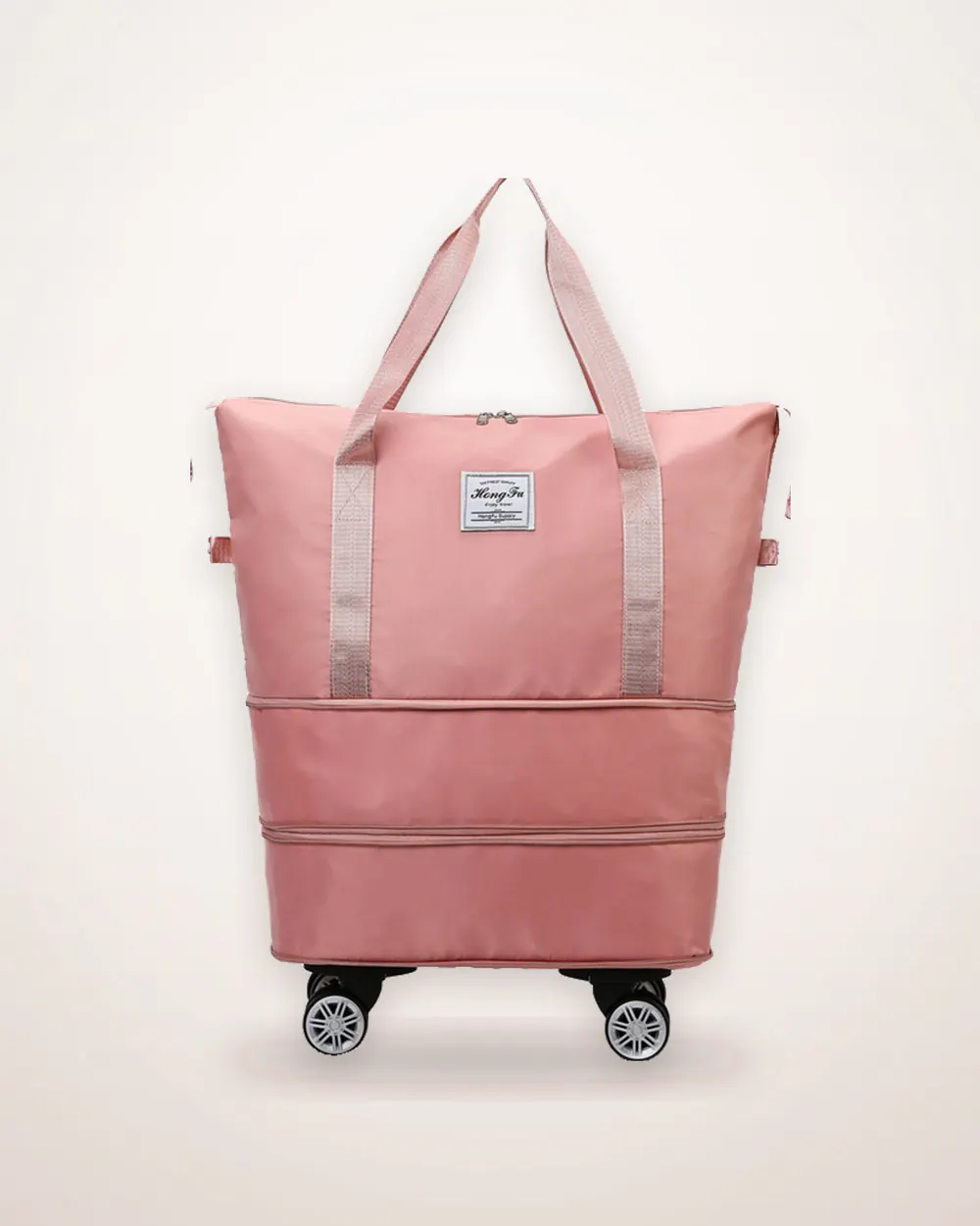 Nylon Gym Bag with Wet and Dry Compartments