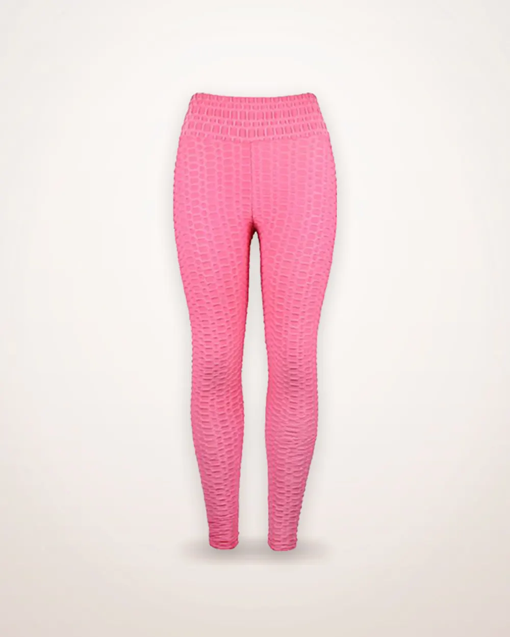 High-Waist Jacquard Gym Leggings