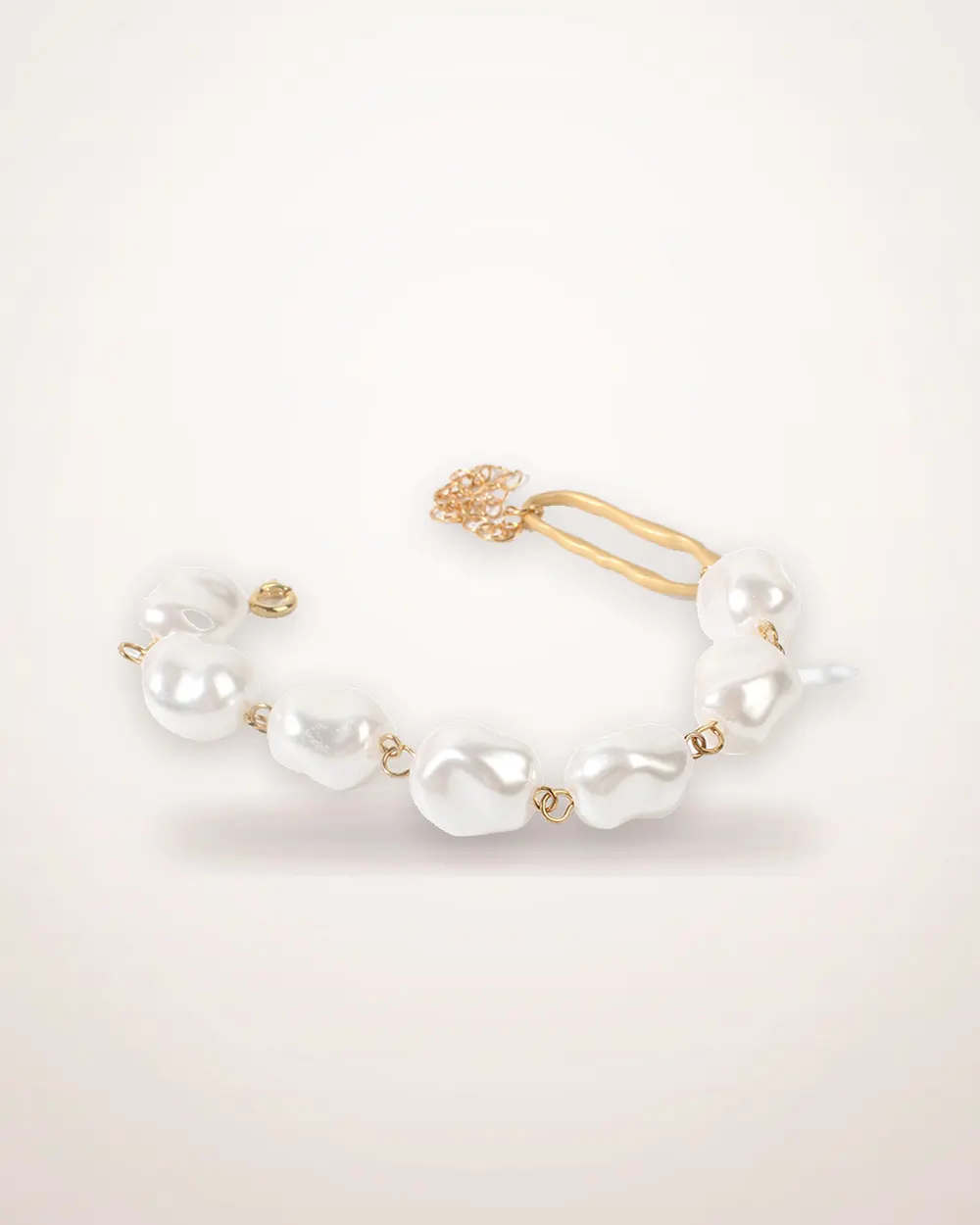 Baroque Irregular Pearl Bracelet