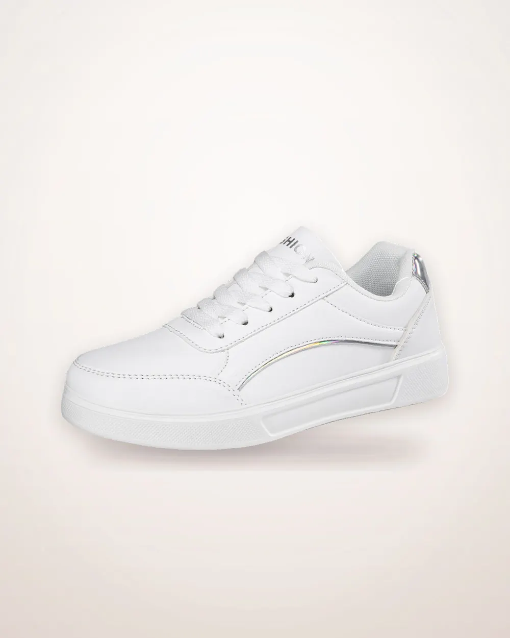 Metallic Low-Top Running Sneakers