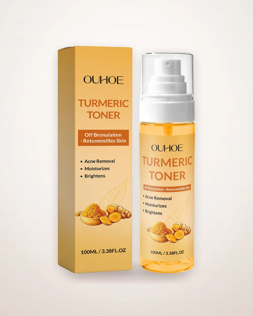 Turmeric Brightening Facial Toner