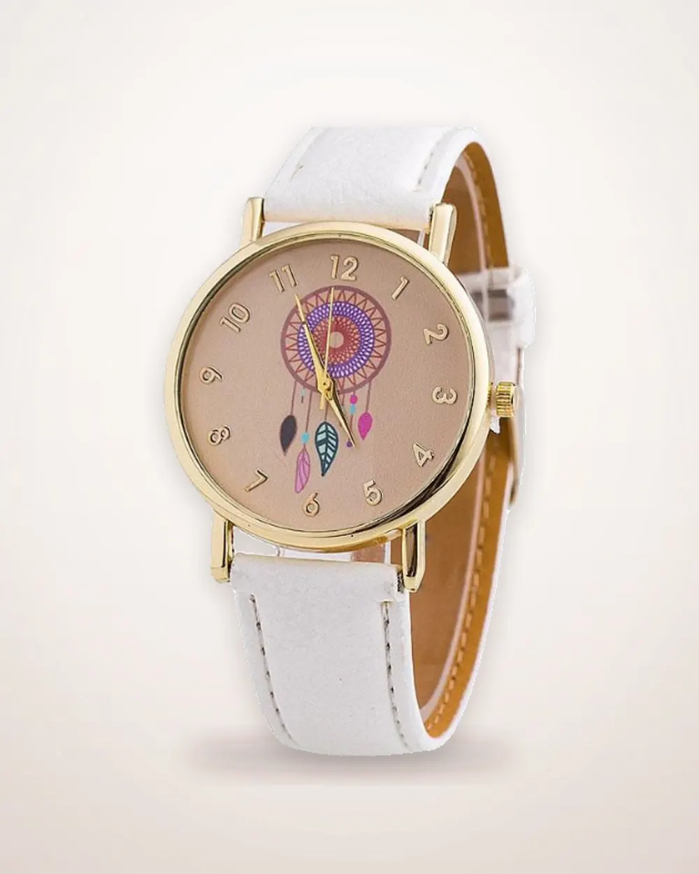 Balloon Dial Round Wristwatch