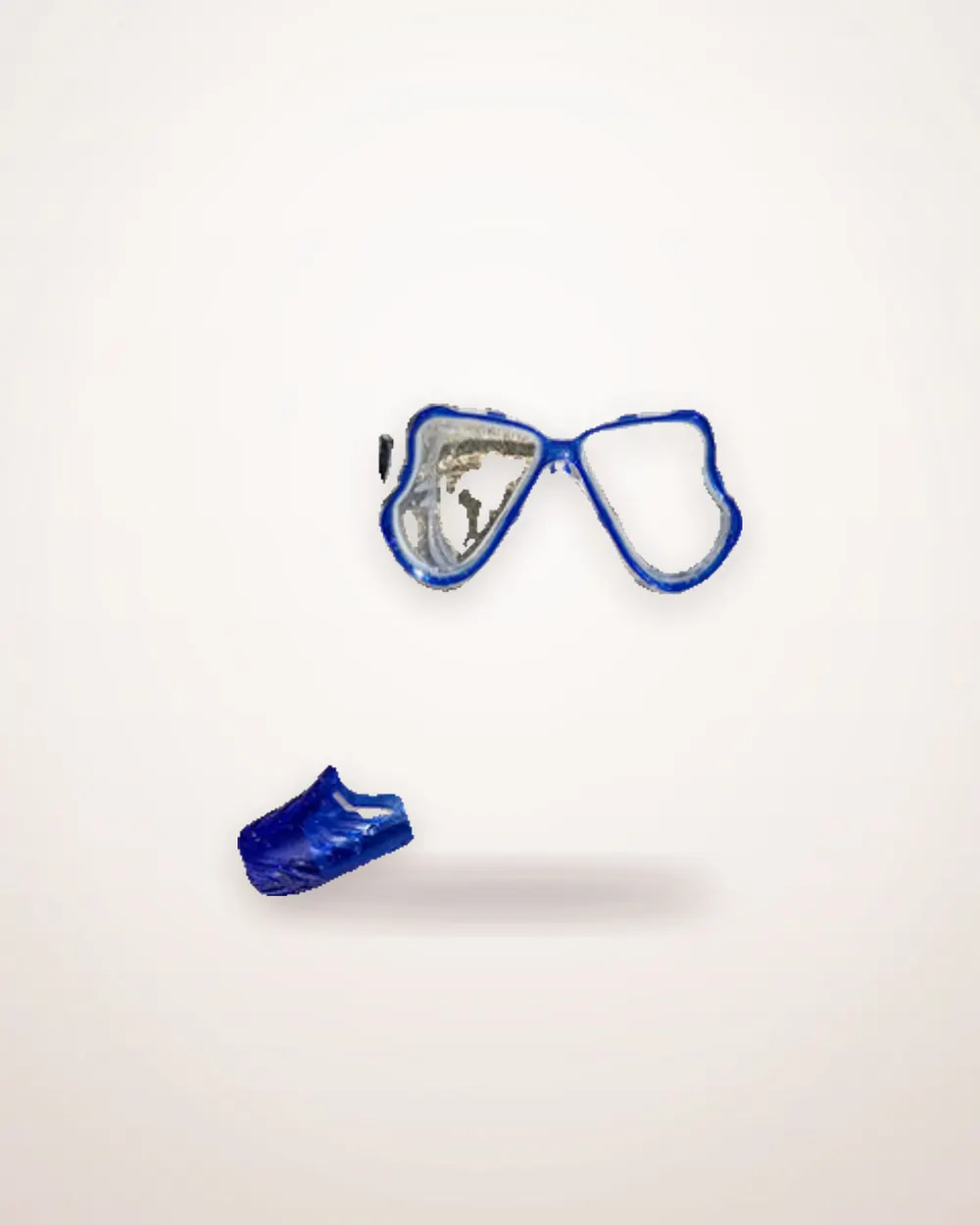 Anti-Fog Snorkel Mask and Dry Snorkel Set
