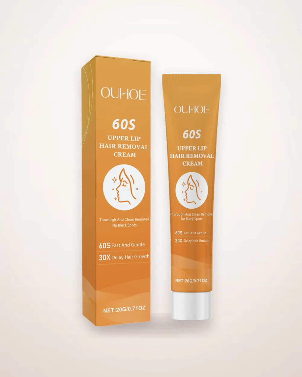 Gentle Facial and Body Hair Removal Cream