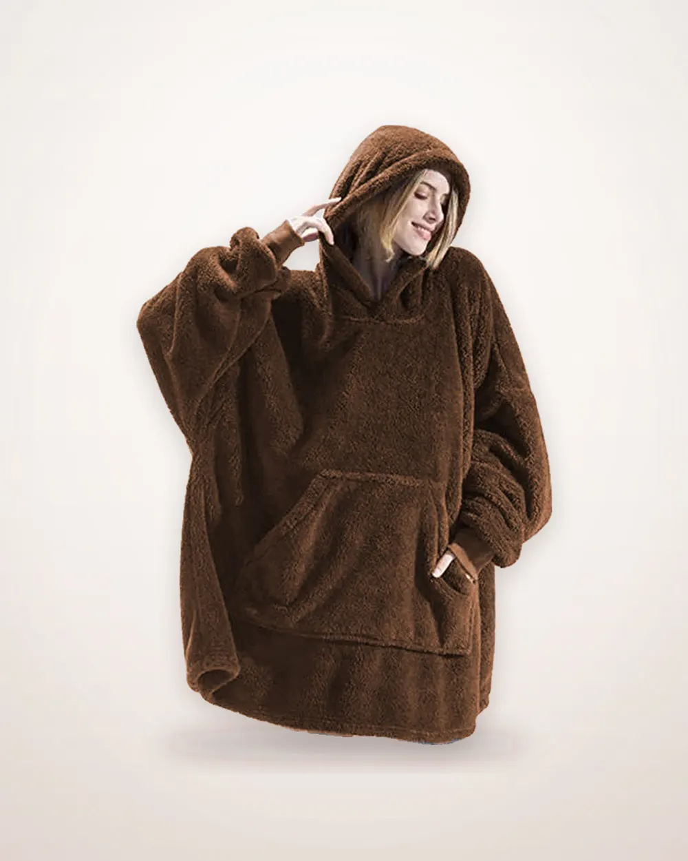 Hooded Sweatshirt with Big Pocket