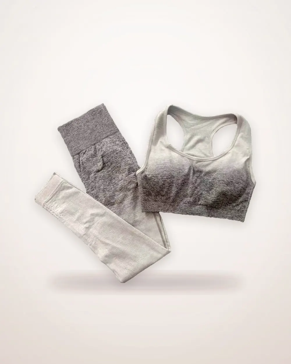 Gradient High-Waist Yoga Leggings