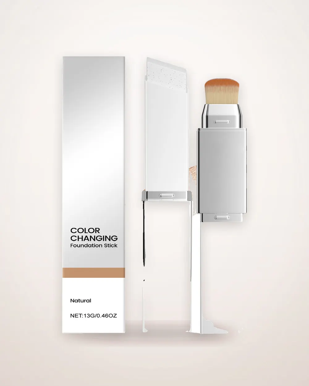 Foundation Stick, Color-Changing Ivory White