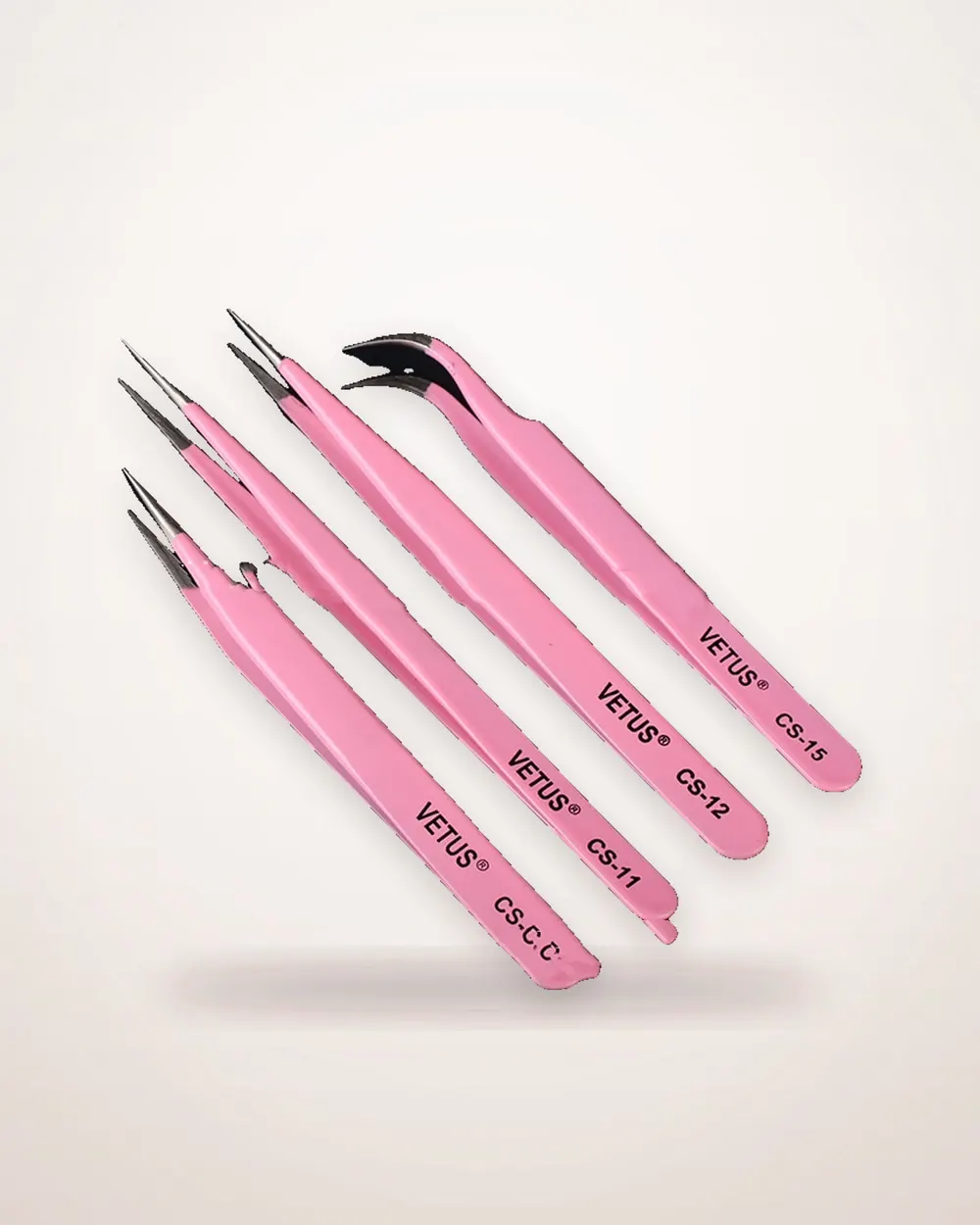 Anti-Magnetic Straight Elbow Tweezers