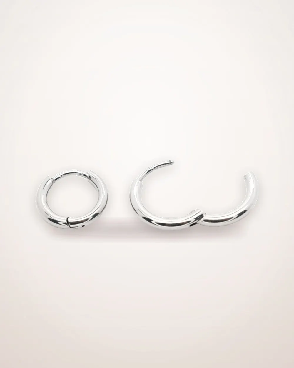 Curved Titanium Piercing Ring
