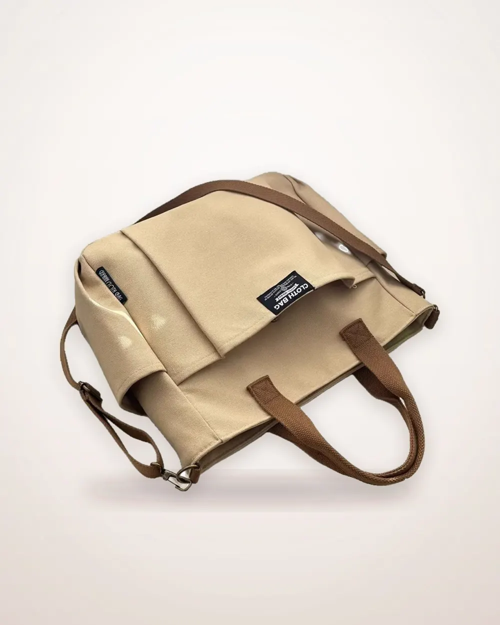 Patchwork Canvas Tote Bag