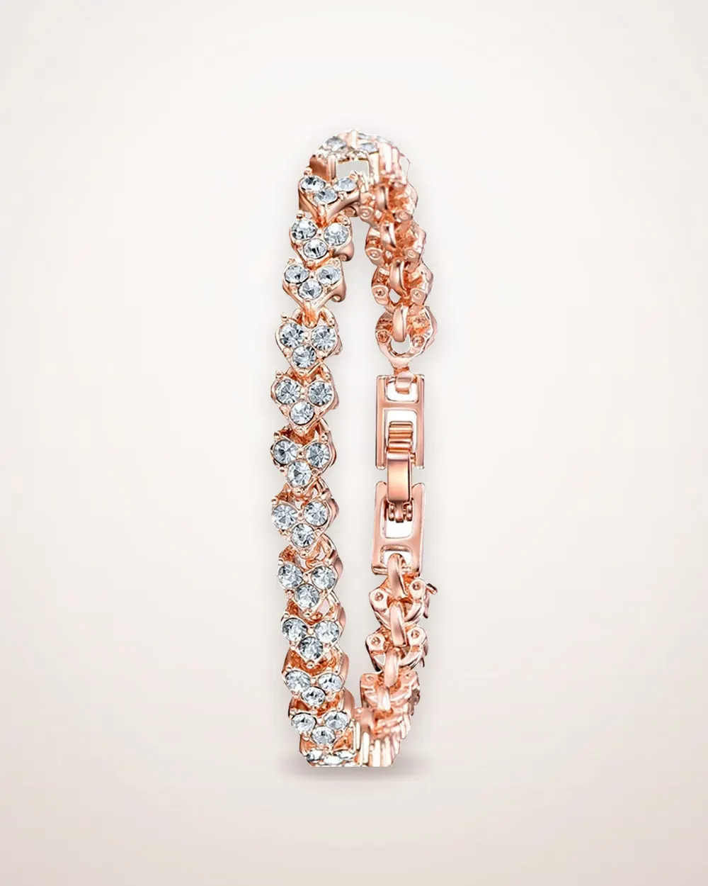 Milky White Quartz Watch and Bracelet Set