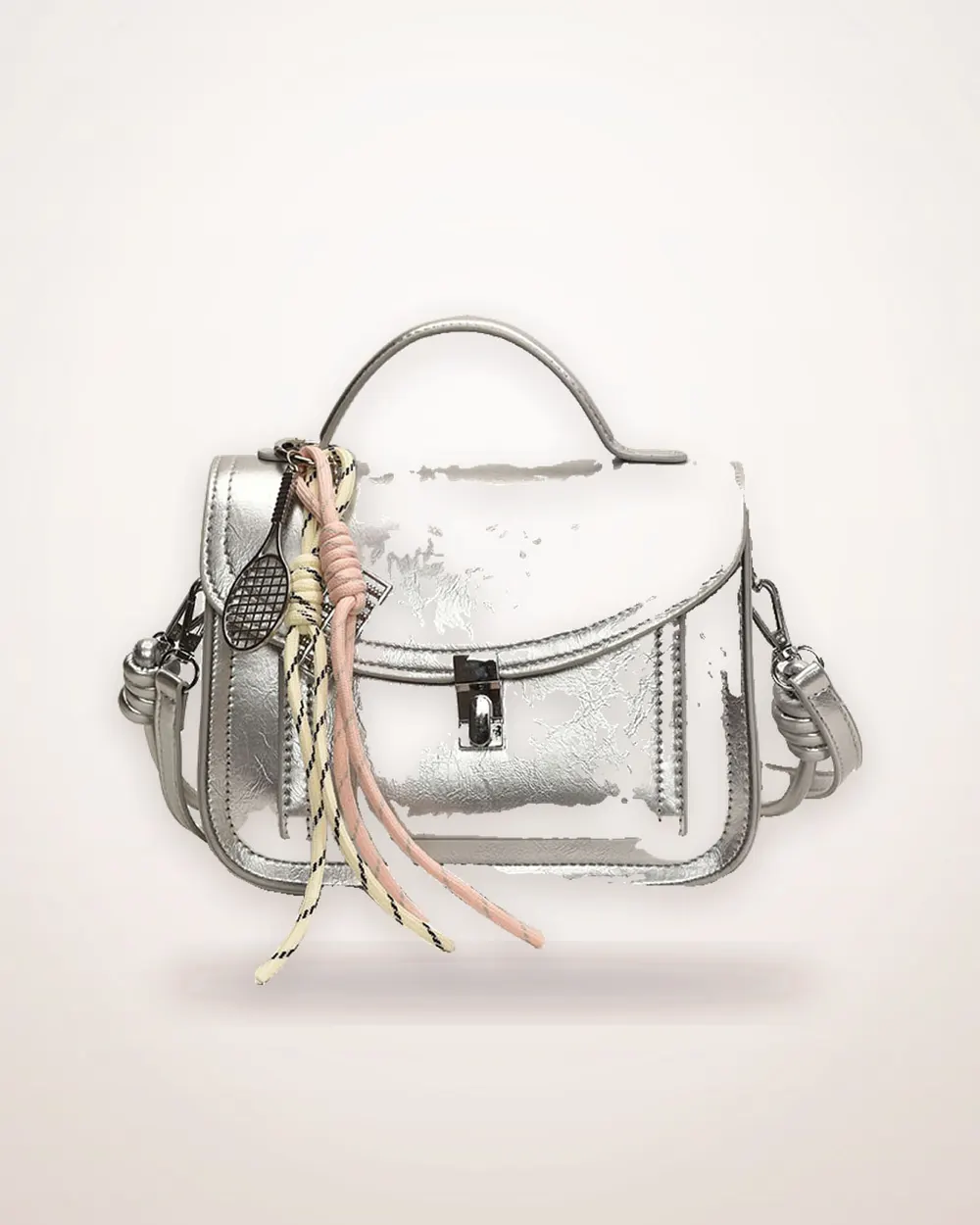 Small Square PU Shoulder Bag