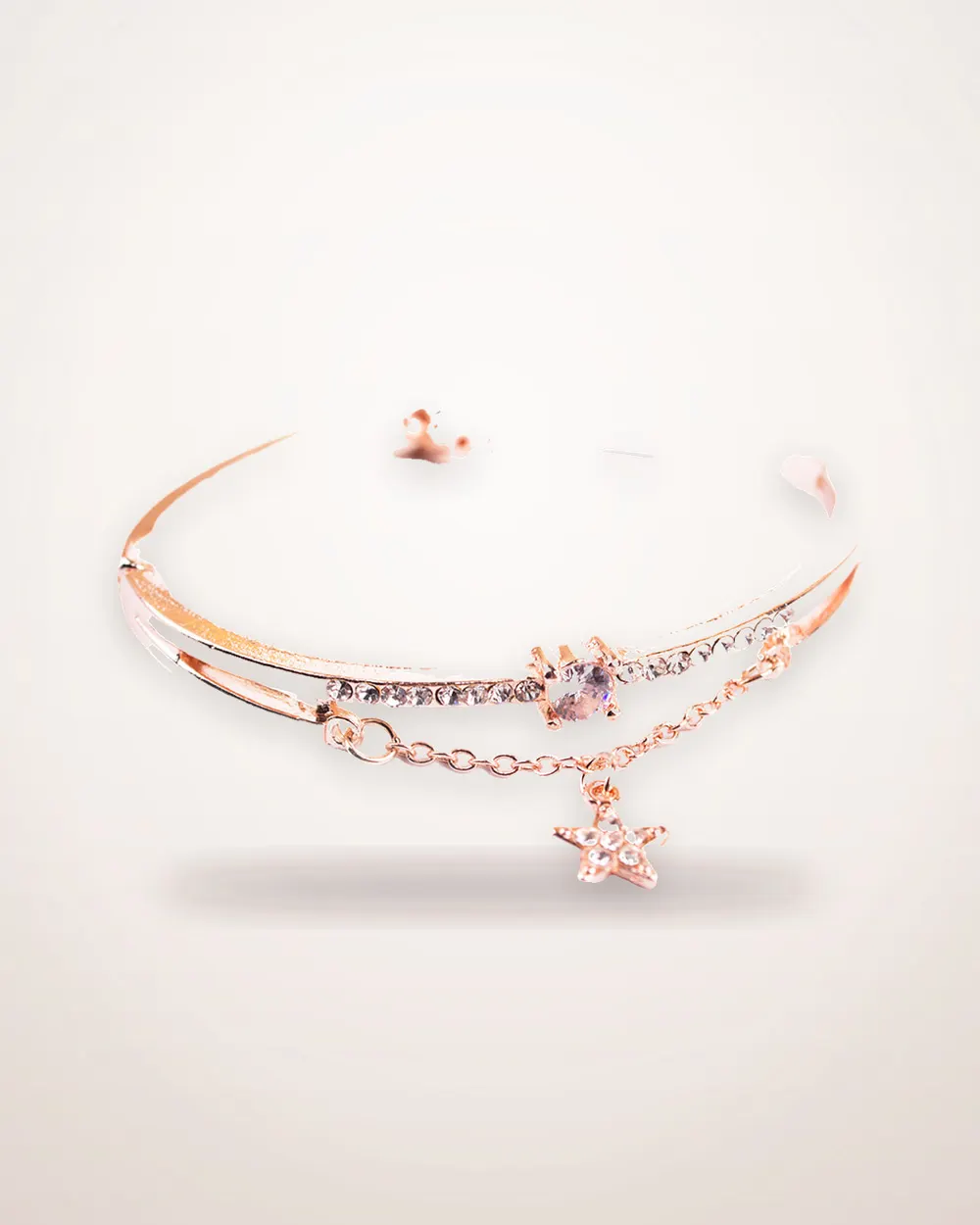 Flower Dial Bracelet Watch Set