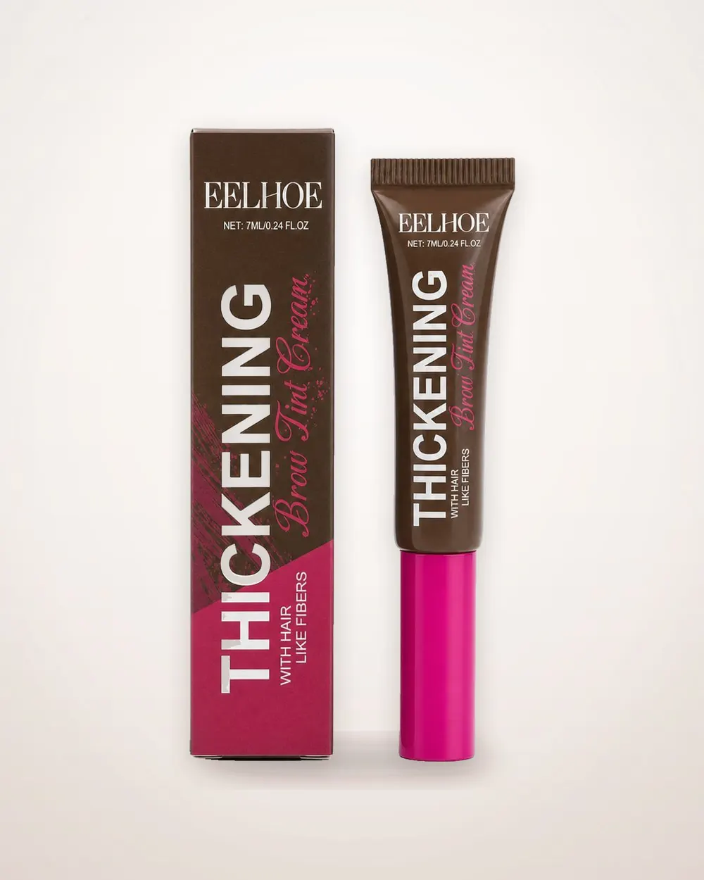 Fiber Brow Tint, Brown, 7 ml