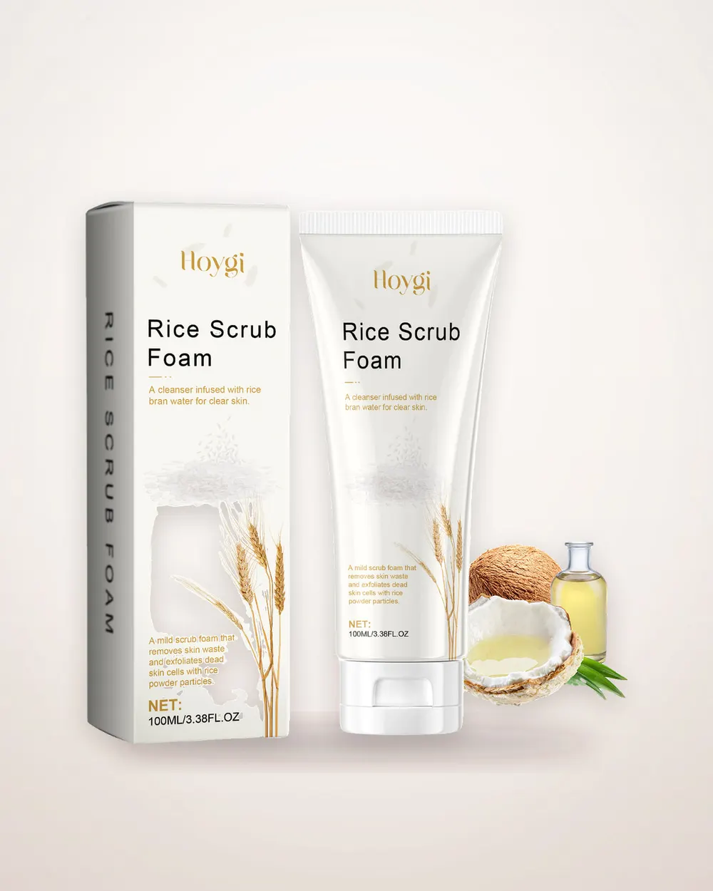 Rice Bran Hydrating Foam Cleanser