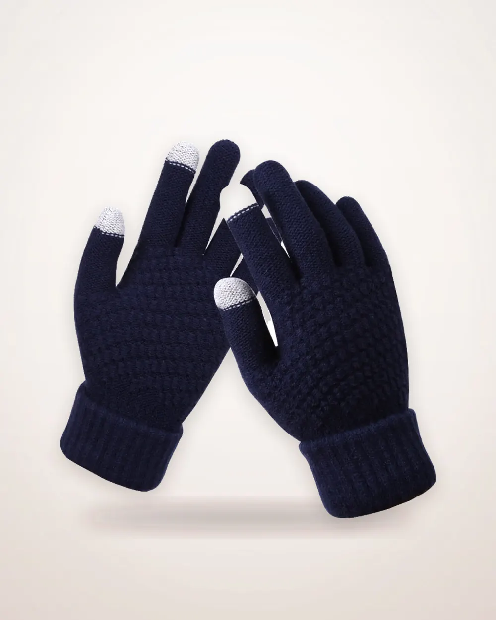 Jacquard Knit Touchscreen Gloves