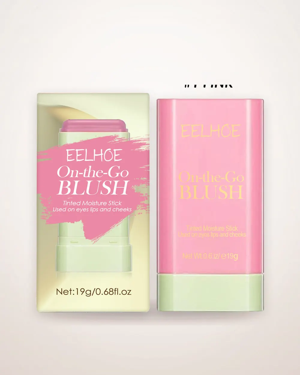 Lightweight Cream Blush Stick