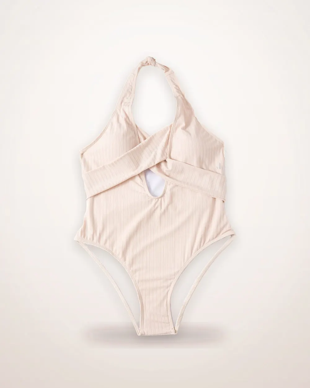 High-Waist Plus Size One-Piece Swimsuit