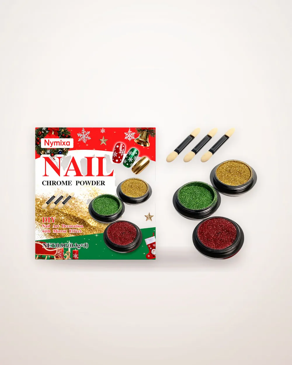 Mirror Chrome Nail Art Powder