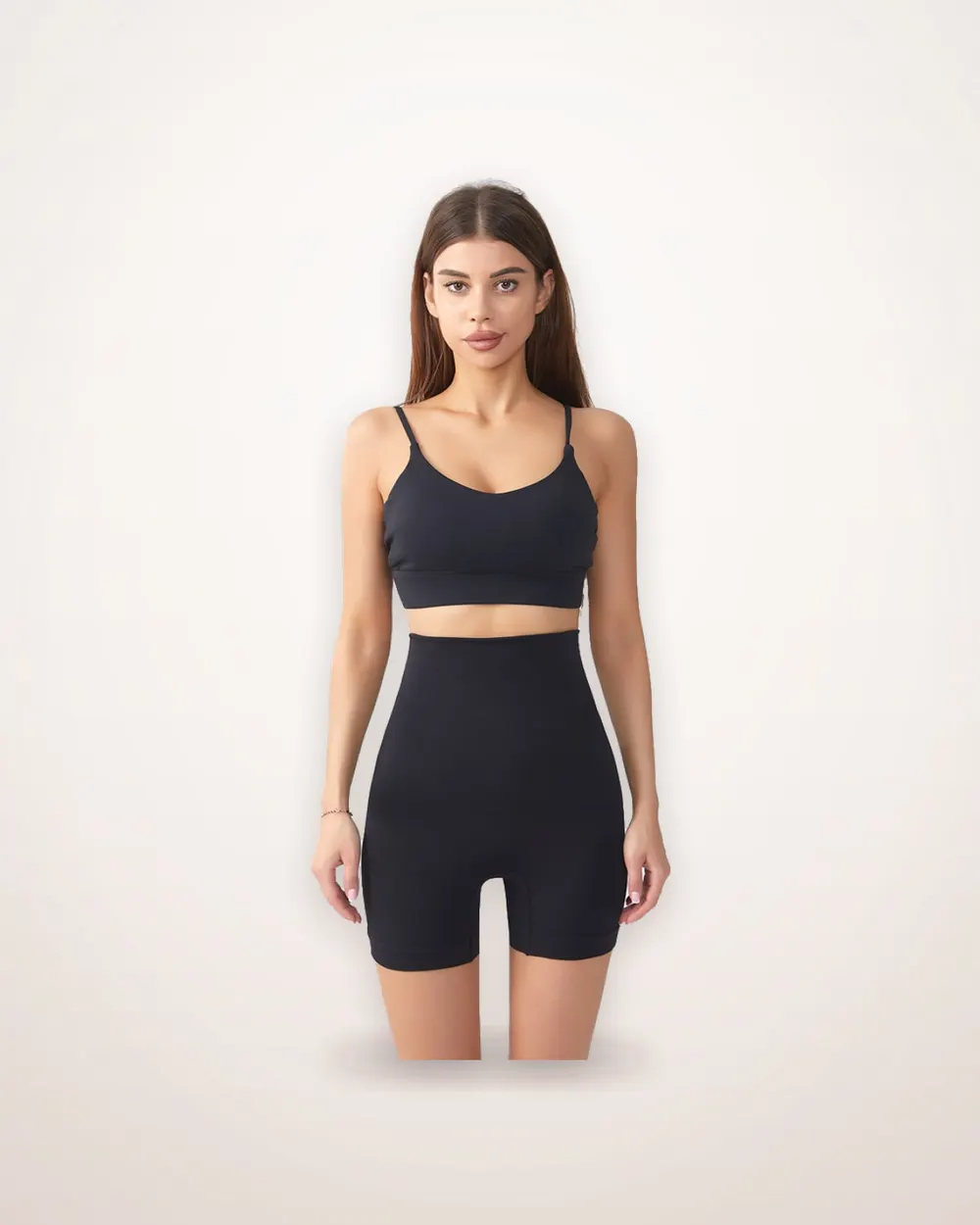 High-Waist Shaping Shorts, Plus Size