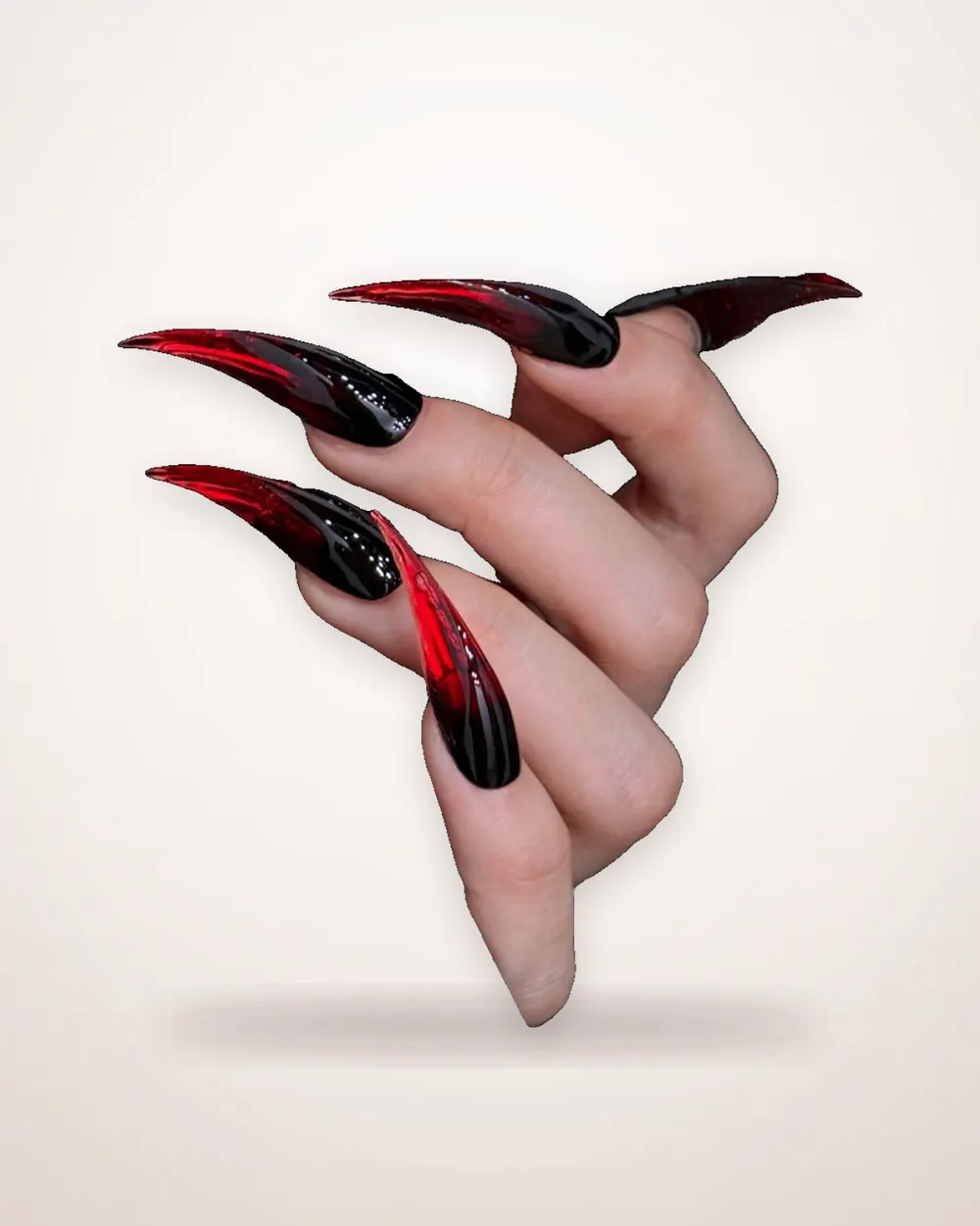 Long Dragon Claw Press-On Nails