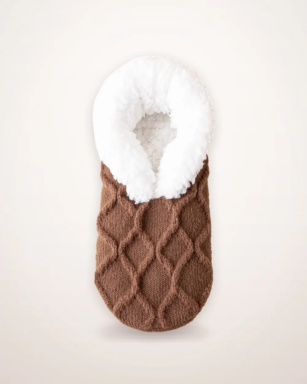 Plush Lined Non-Slip Slipper Socks
