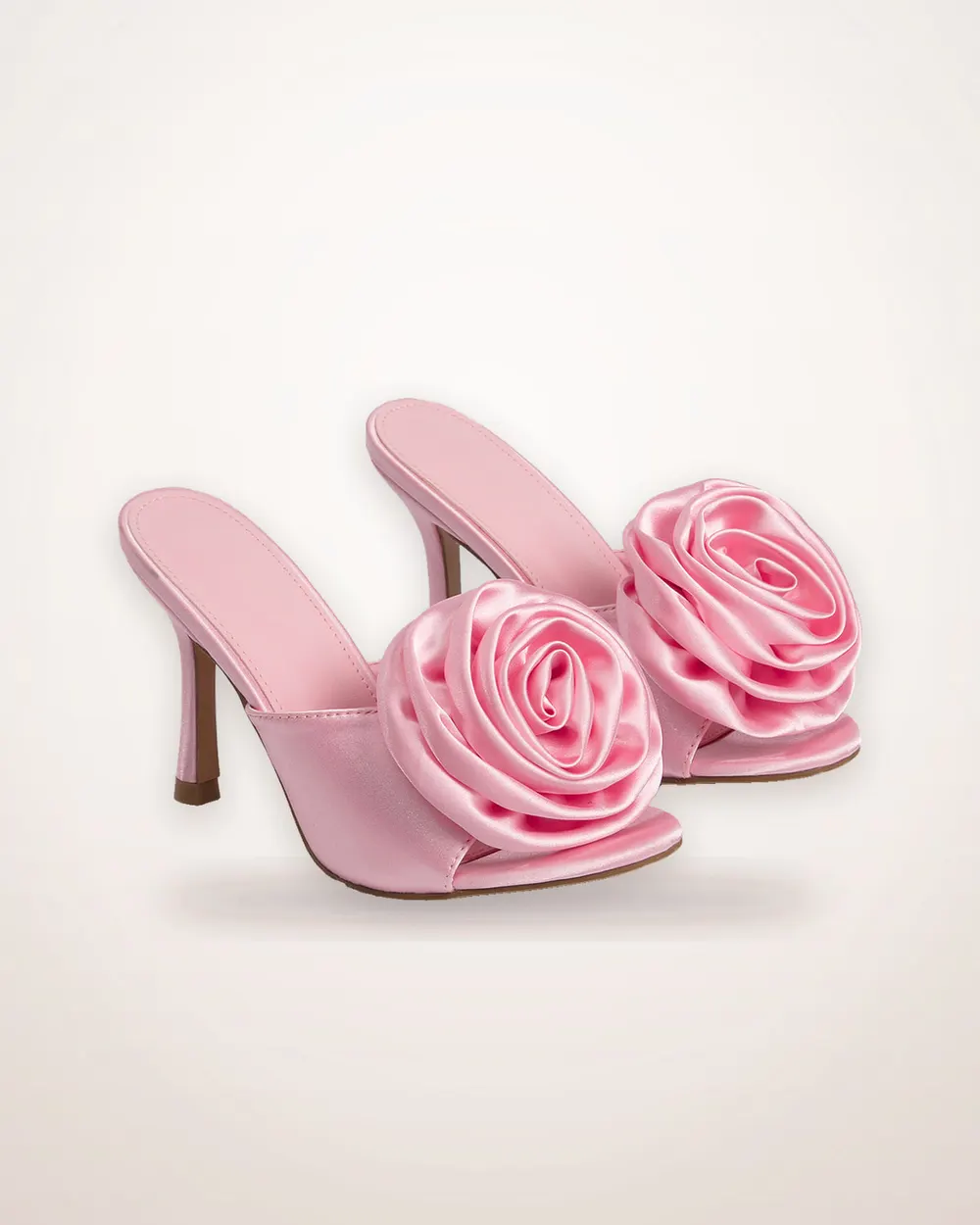 Round Toe Stiletto Heel Pump