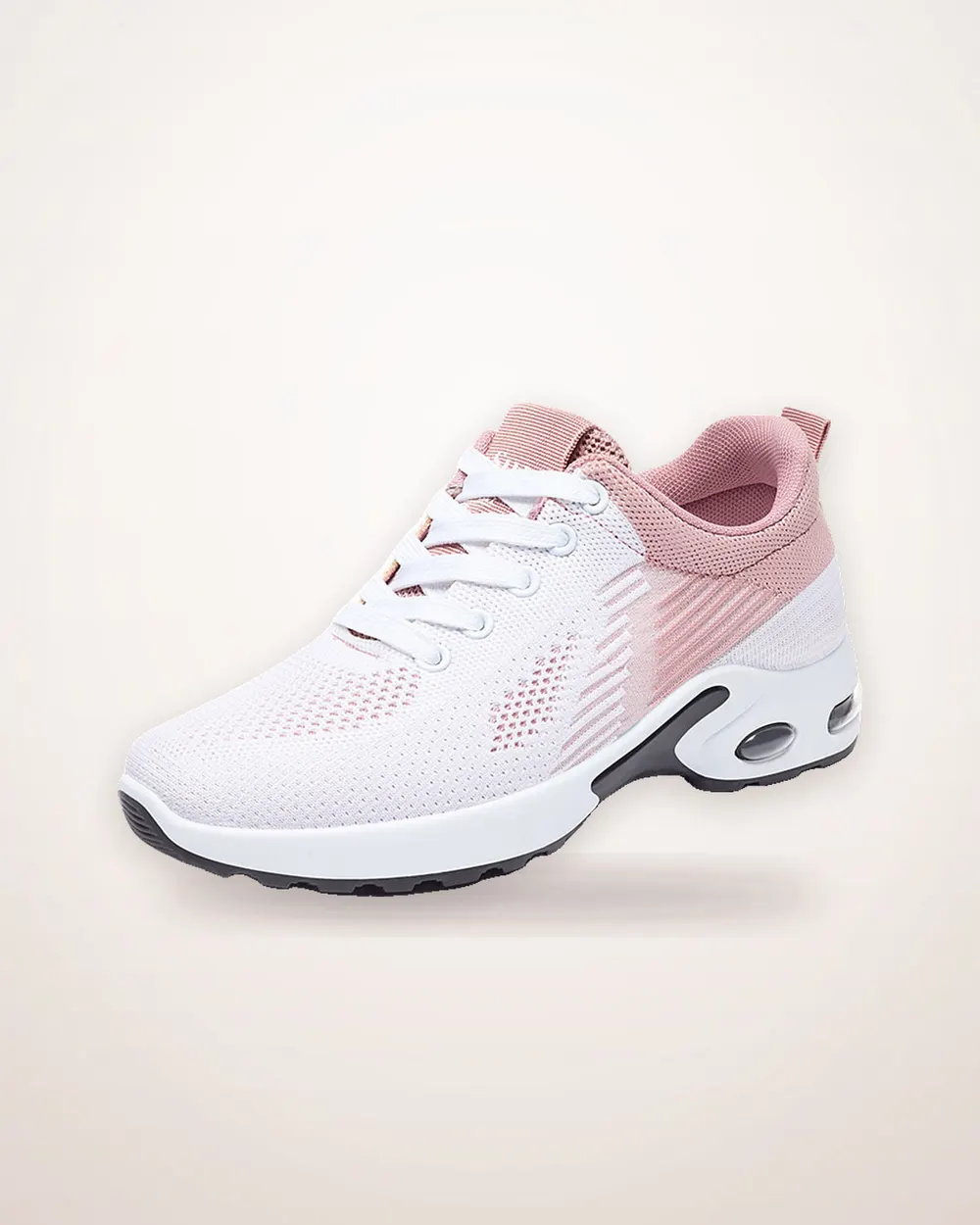 Striped Flyknit Running Shoes