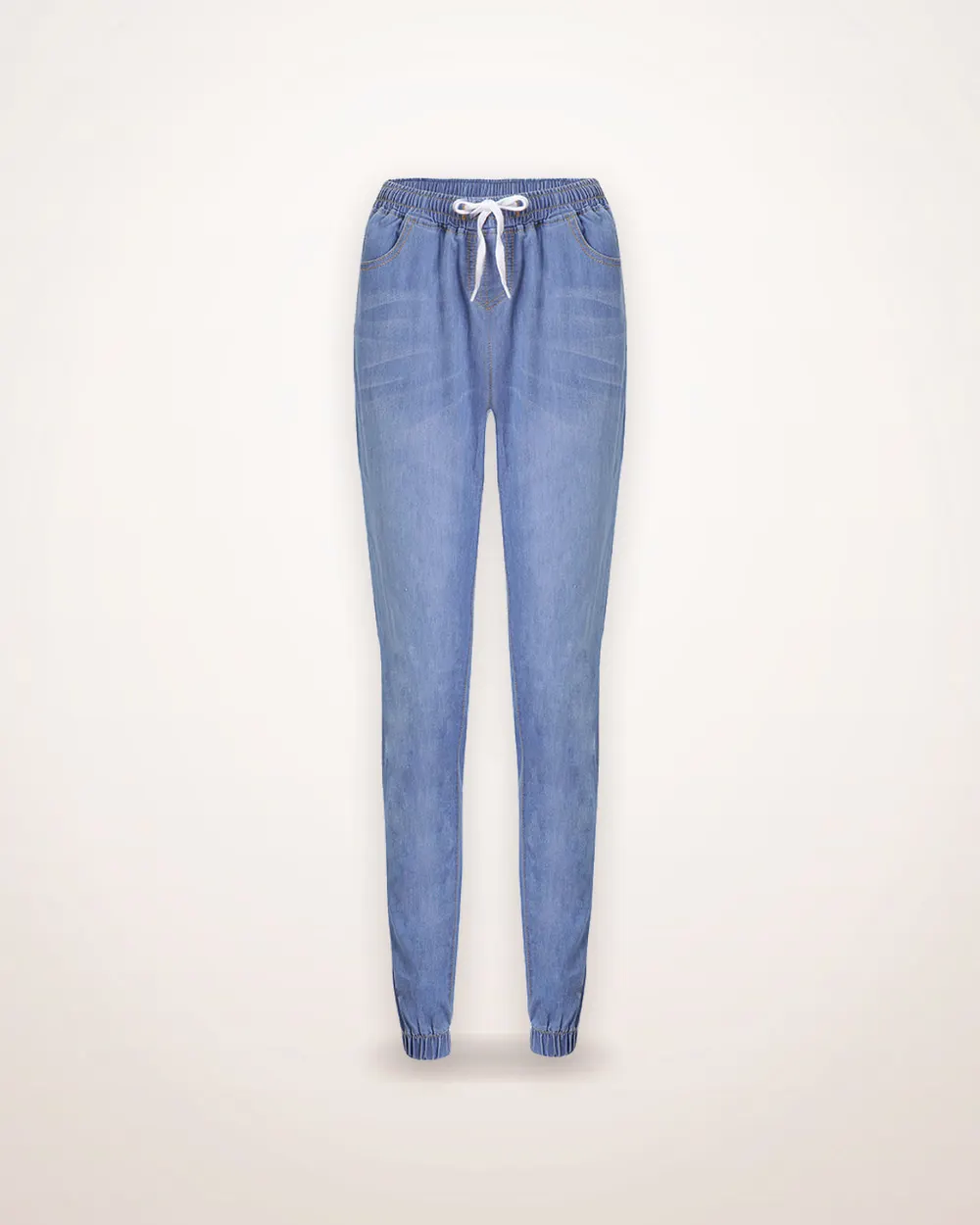 White Wash Lantern Jeans