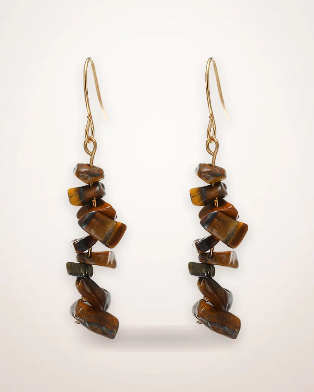 Teardrop Natural Stone Earrings