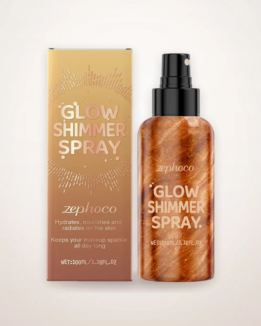 Mica Shimmer Body Glitter Spray