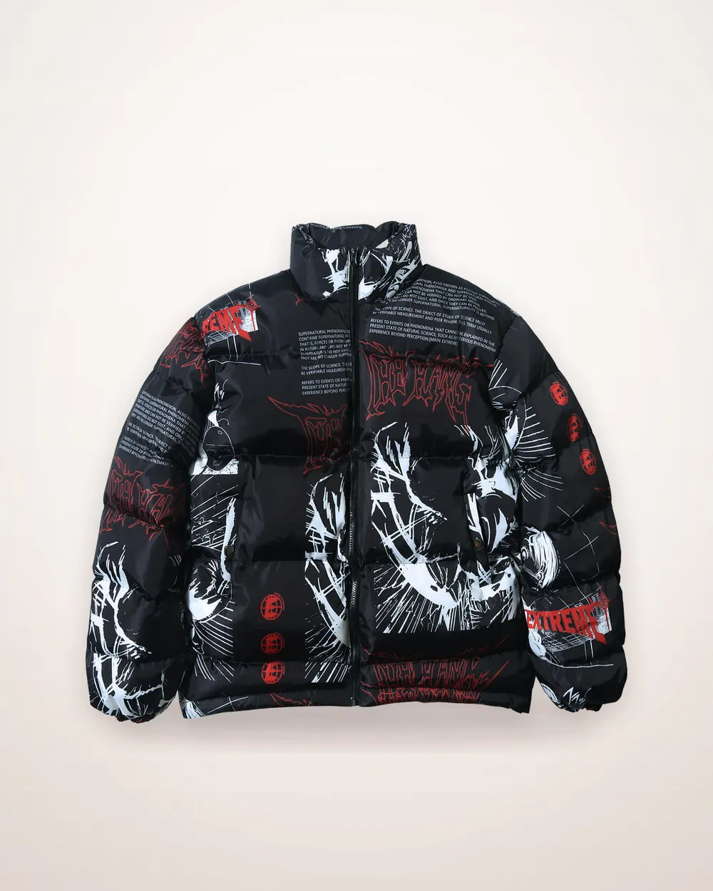Creative Print Relaxed Jacket