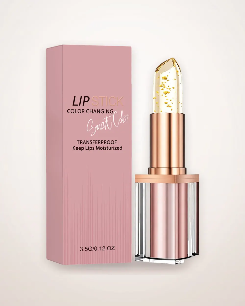 Gold Foil Temperature Change Lipstick