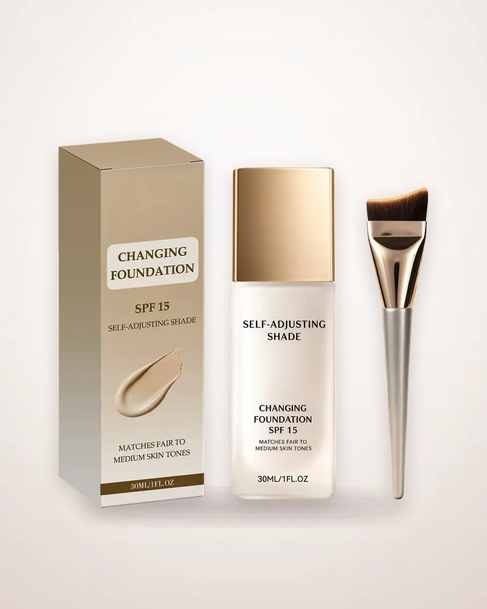 Temperature-Adaptive Moisturizing Foundation