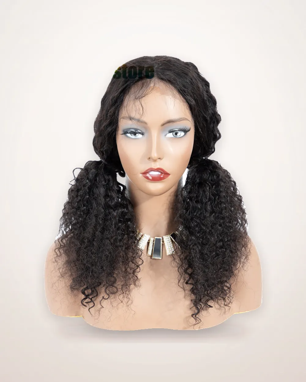 Kinky Curly Lace Front Human Hair Wig