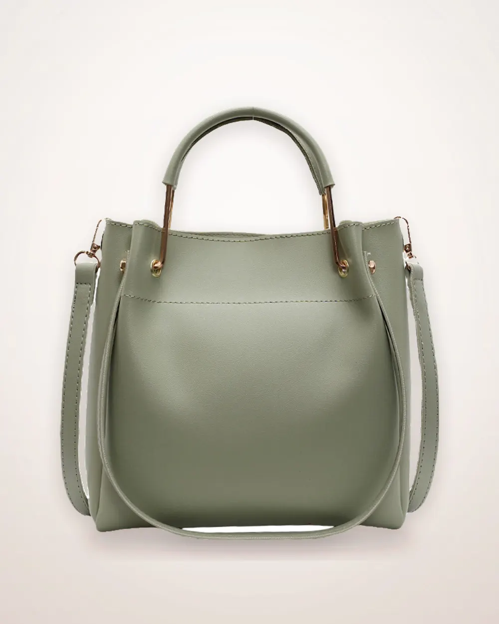 Soft PU Bucket Shoulder Bag